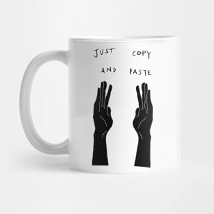 Edgy slogan that boosts your self confidence Mug